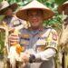 Dukung ketahanan pangan Nasional , Kapolres Rohil Pimpin Panen Raya Jagung,