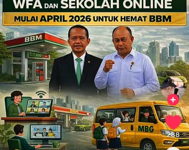 April Pemerintah siapkan Sekolah Daring , MBG Jalan terus 