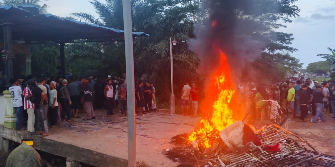 Kapolda Riau ; himbau Jaga kambtimas jangan anarkis Percayakan proses Hukum