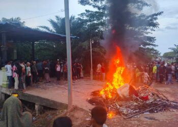 Kapolda Riau ; himbau Jaga kambtimas jangan anarkis Percayakan proses Hukum 