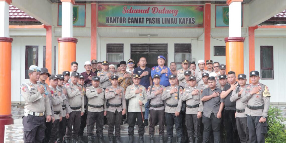 Sebagai komitmen Bersih dari narkoba Polres Rohil ganti seluruh personel polsek panipahan