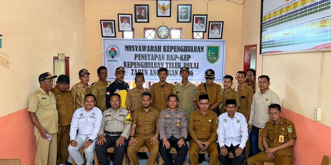 Ciptakan Kamtibmas Kondusif Polsek Panipahan Cooling System di Teluk Pulai 