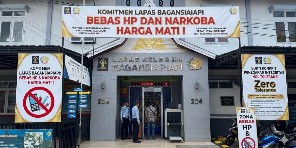 Komitmen Lapas Bagan siapiapi Bebas HP dan Narkoba harga mati! 