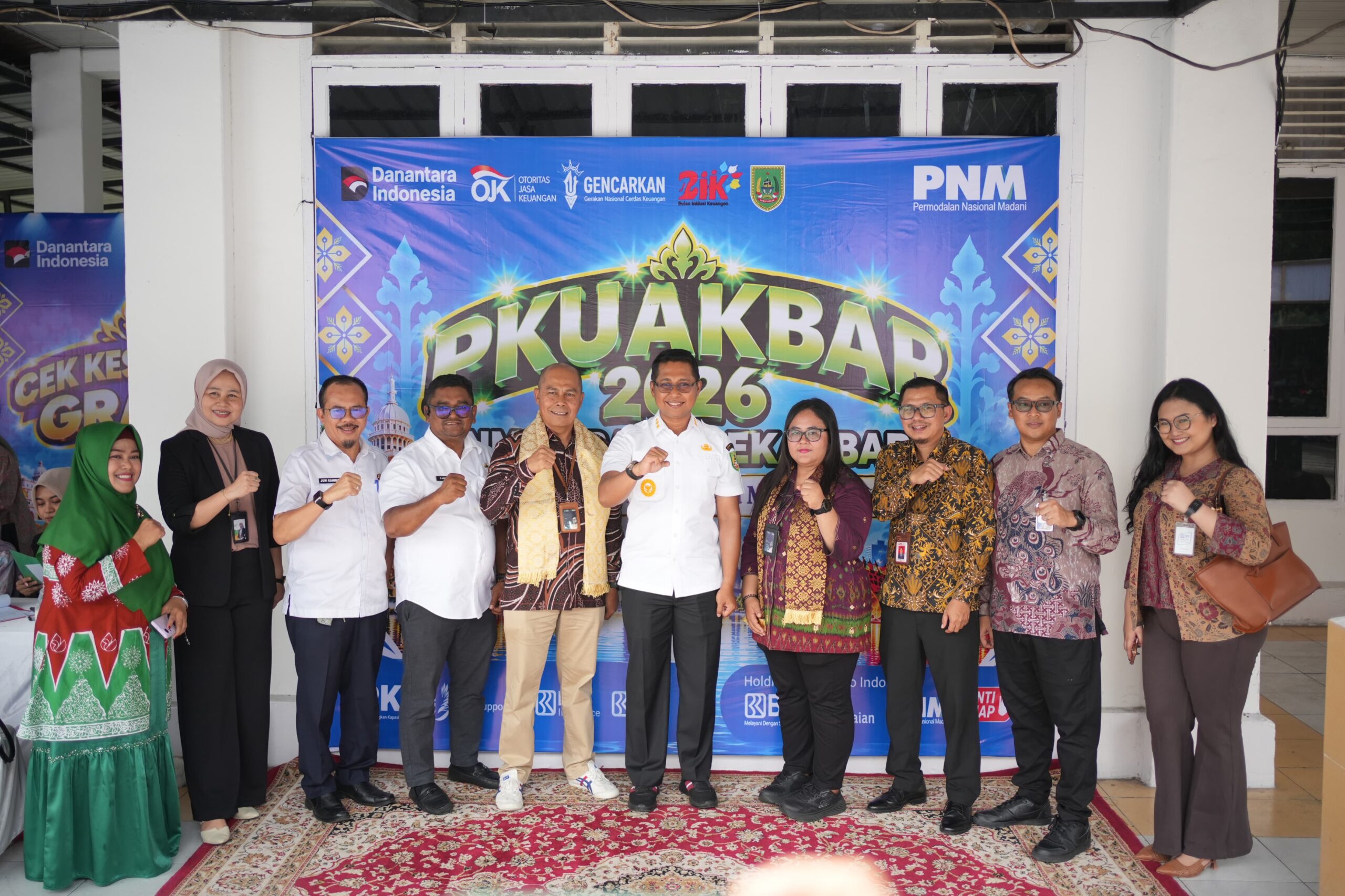 Wabup Rohil Jhony Charles apresiasi PNM atas pembiayaan bagi 47.986 nasabah UMKM di Rokan Hilir untuk memperkuat ekonomi kerakyatan.